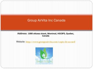 Group AirVita Inc Canada