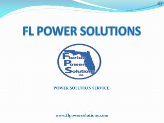 Best Generator for Home - Florida Power Solutions Inc
