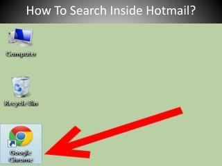 How To Search Inside Hotmail?