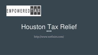 Filing Late Tax Returns in Houston