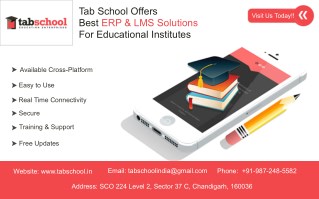 ERP Solution | Learning Management Software | Tab School Inc Chandigarh