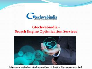 Gtechwebindia – Leading a Top SEO services company in India.