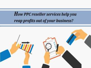 How PPC reseller services help you reap profits out of your business?