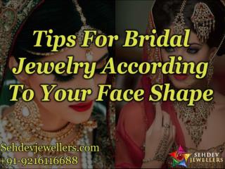 Tips For Bridal Jewelry According To Your Face