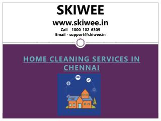 Home cleaning services in chennai - skiwee