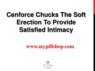 Cenforce 100 Helps In Getting A Harder Erection