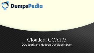 CCA175 Dumps Practice Exam Questions - Dumpspedia