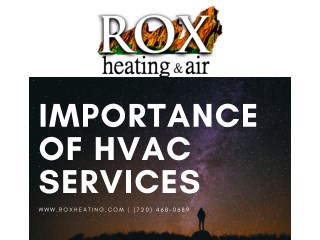 Importance of HVAC Service