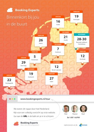 Reserveringssoftware van Booking Experts