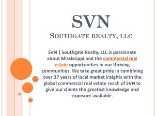 SVN Southgate Realty LLC Commercial Real Estate Hattiesburg