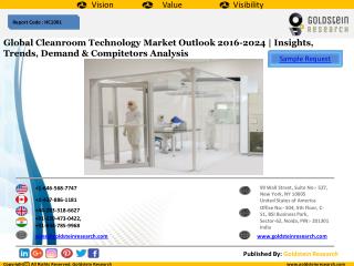 Global Cleanroom Technology Market Outlook 2016-2024 | Insights, Trends, Demand & Compitetors Analysis