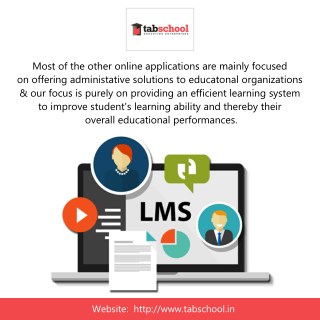 ERP Solution | Learning Management Software | Tab School Inc Chandigarh