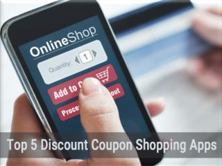 Top 5 Discount Coupon Shopping Apps