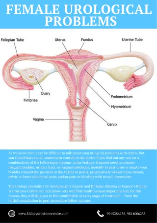 Female Urological Problems
