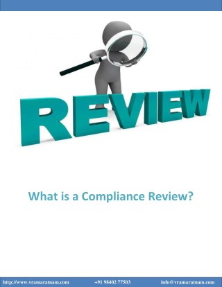 What is a Compliance Review