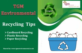 Recycling Tips