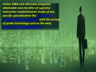 Fast Track Executive MBA Programme MIBM GLOBAL