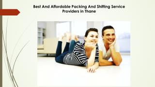 Best And Affordable Packing And Shifting Service Providers in Thane