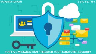 Top Five Mistakes That Threaten Your Computer Security