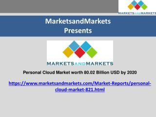 Personal Cloud Market