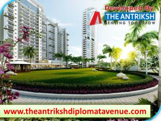 The Antriksh Diplomat Avenue is the best option for the modern Residential Homes