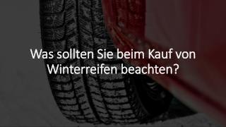 Was sollten Sie beim Kauf von Winterreifen beachten?