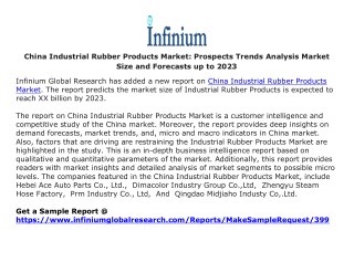 China Industrial Rubber Products Market