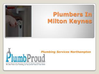 Plumbing Services Northampton
