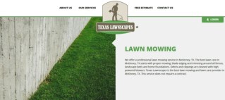 Lawn Mowing Service in McKinney, TX