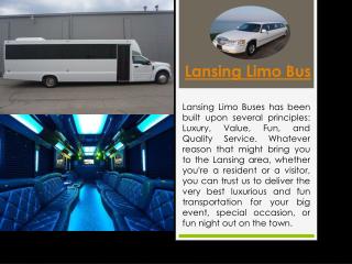 Lansing Limo Bus
