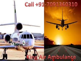 India Based Medical King Air Ambulance Service in Shillong