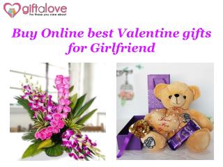 Buy Online Best Valentines Gifts for Girlfriend at Giftalove.com