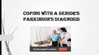 Coping with a Senior’s Parkinson’s Diagnosis