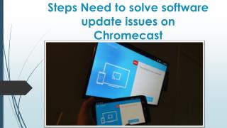Chromecast comsetup -chromecast issues
