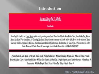 SATTA KING - SATTA MATKA | FASTEST SATTA MATKA RESULT | KALYAN MATKA
