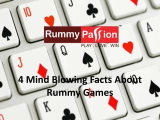 4 Mind Blowing Facts About Rummy Games