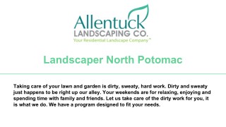 Landscaper North Potomac - Landscape Maintenance Services