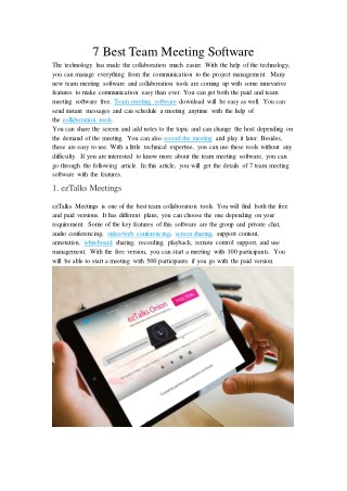 best-team-meeting-software