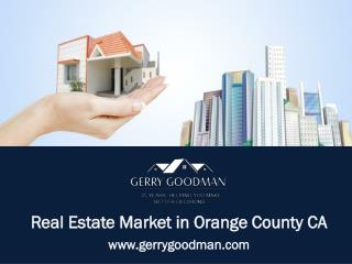 Real estate market in Orange County CA
