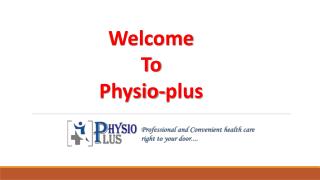 Physiotherapy Specialist In Palam Vihar Gurgaon