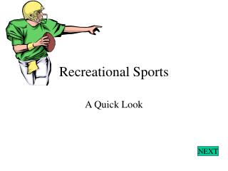 Recreational Sports