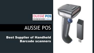 Why are handheld barcode scanners preferred?