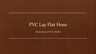 PVC Lay Flat Hose