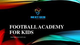 Football academy for kids