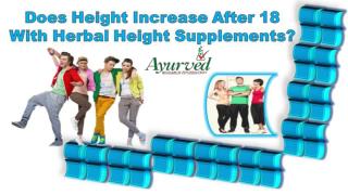 Does Height Increase after 18 with Herbal Height Supplements?