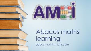 Abacus maths learning