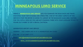 Minneapolis limo service