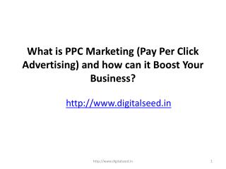 What is PPC Marketing (Pay Per Click Advertising) and how can it Boost Your Business? - Digitalseed