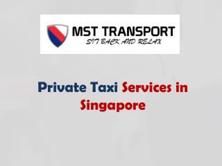 Private Taxi Services in Singapore