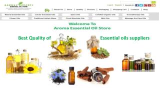 Aroma Essential oil store is best Essential Oil Suppliers